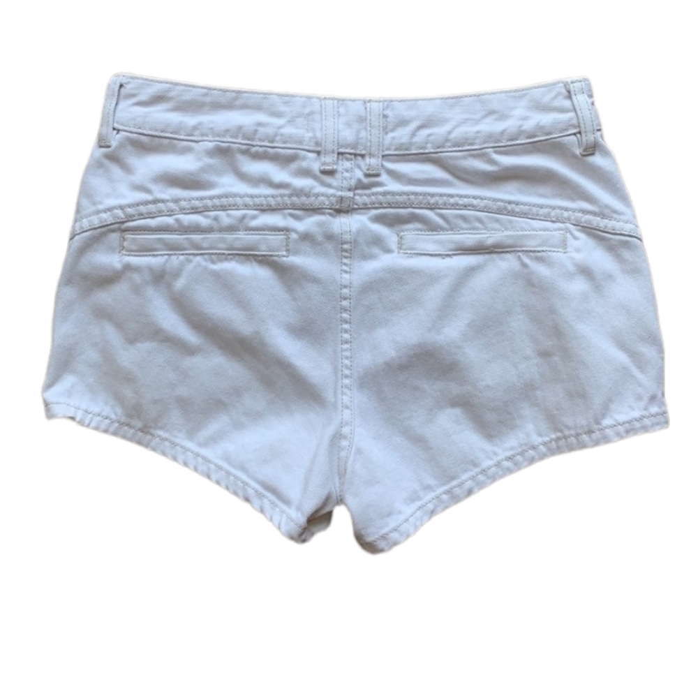 🔥Free People High Waisted White Denim Jean Shorts - Picture 7 of 10